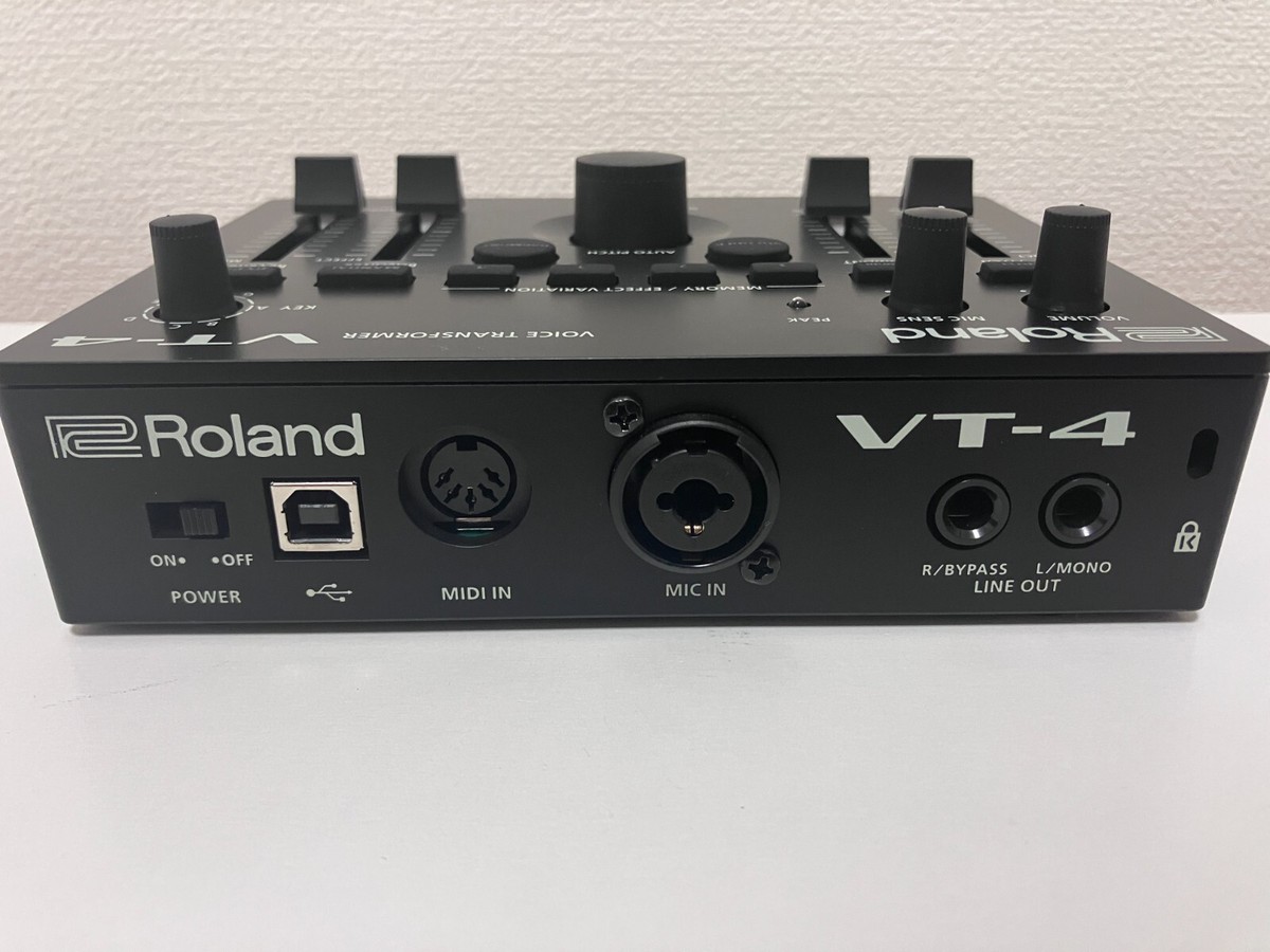 Roland VT-4 Voice Transformer Effect Processor Vocal Table Roland VT-4 Voice Transformer Effect Processor Vocal Table