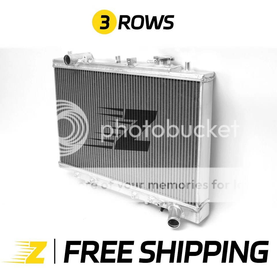 for Mercury Capri Base/XR2 1.6L etc 1991-1994 1992 1993 Aluminum Radiator - Image 4 of 4