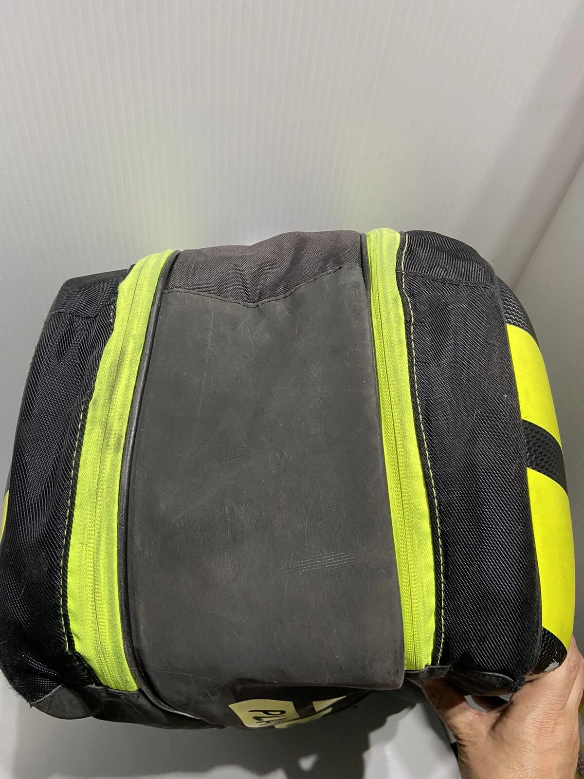 Babolat Play Tennis Bag Isothermal Compartment Black Green Logo 6 Racket