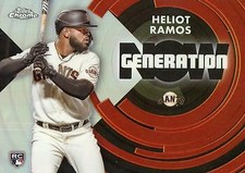 Heliot Ramos 2022 Topps Chrome Update #GNC-18 Generation Now Chrome Giants
