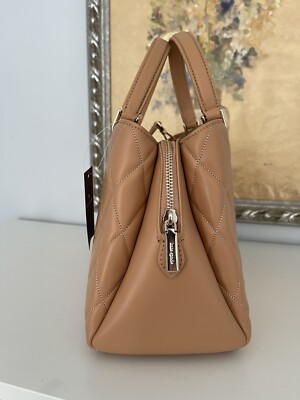 NWT Kate Spade Carey Sullivan Satchel Bag Handbag Brown Tiramisu