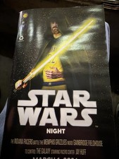 March 1, 2026 Grizzlies At Pacers Program — Star Wars Night — Jay Huff On Cover