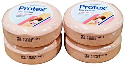 Protex Thai Therapy Sakura Tanaka Face & Body Brightening Herbal Soap Bar 130g×4