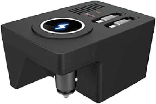 USB Hub Car Wireless Charging Mount, for Audi A4 A5 S4 S5 - 45W Fast Charger