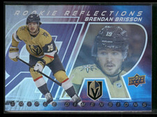 2024-25 Upper Deck Rookie Reflections #RR-11 Brendan Brisson Vegas Golden Knight