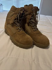 Thorogood 8" War Fighter Military Work Boots Coyote Men's Size 10.5 M 813-8800