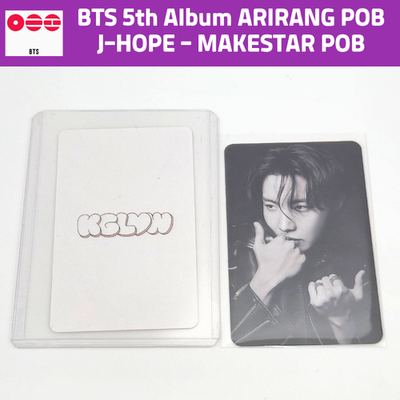 J-HOPE Collection] BTS ARIRANG Album POB Benefit Photocard