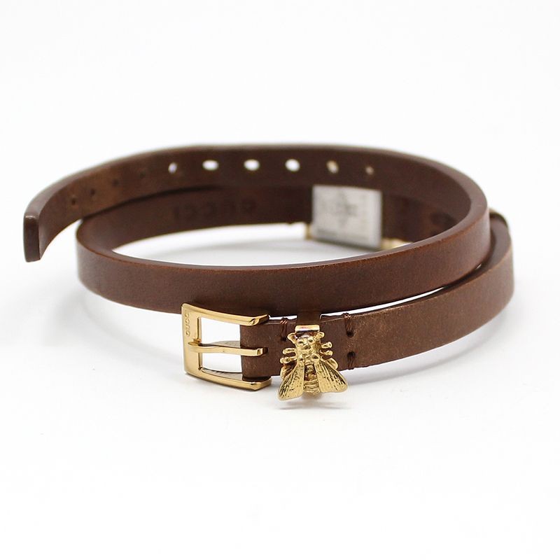 Gucci G Frame Gold Tone Rectangular Square Double… - image 6