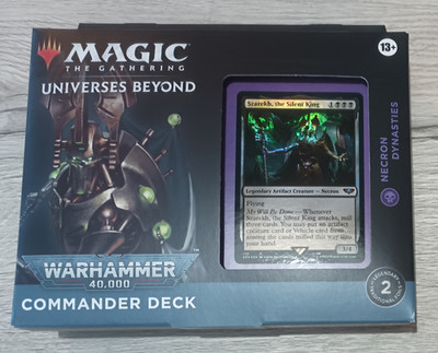 MTG 40K Necron Dynasties Warhammer 40.000 Universes Beyond Commander Deck