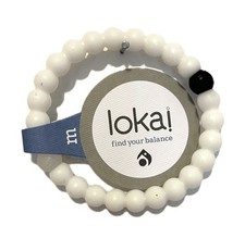 Pulsera Lokai Blanca Mediana
