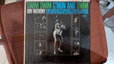 Ray Anthony Swim, Swim, C'Mon Let's Swim Capitol T 2188 VG+/EX in shrink