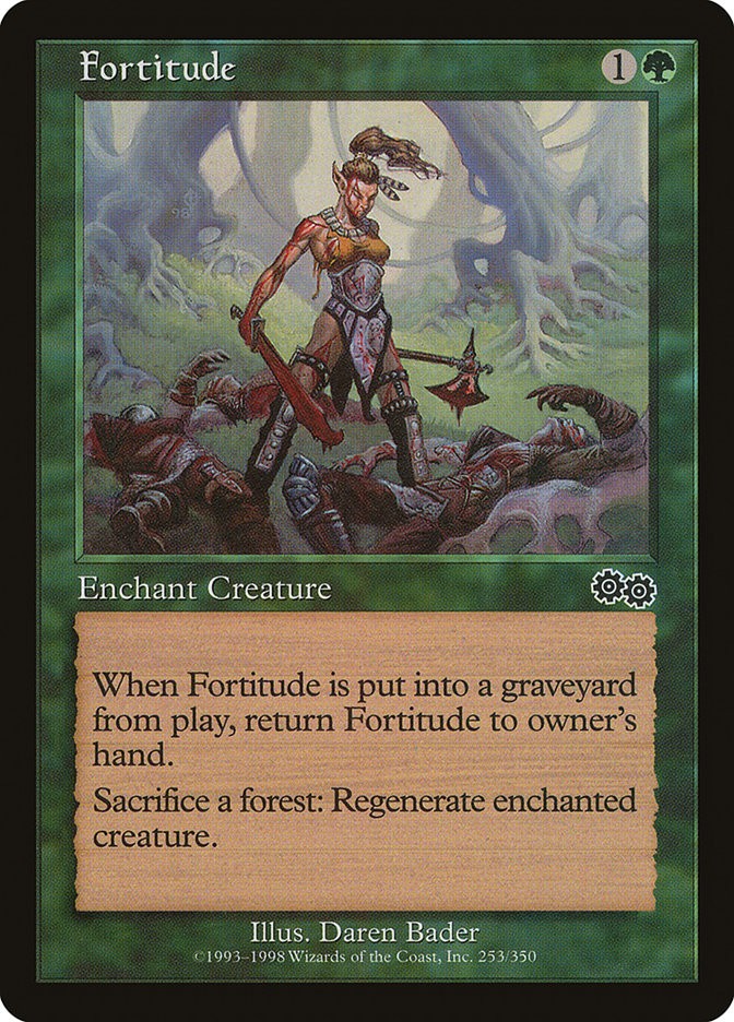 MTG Magic the Gathering Fortitude (253/356) Urza's Saga LP