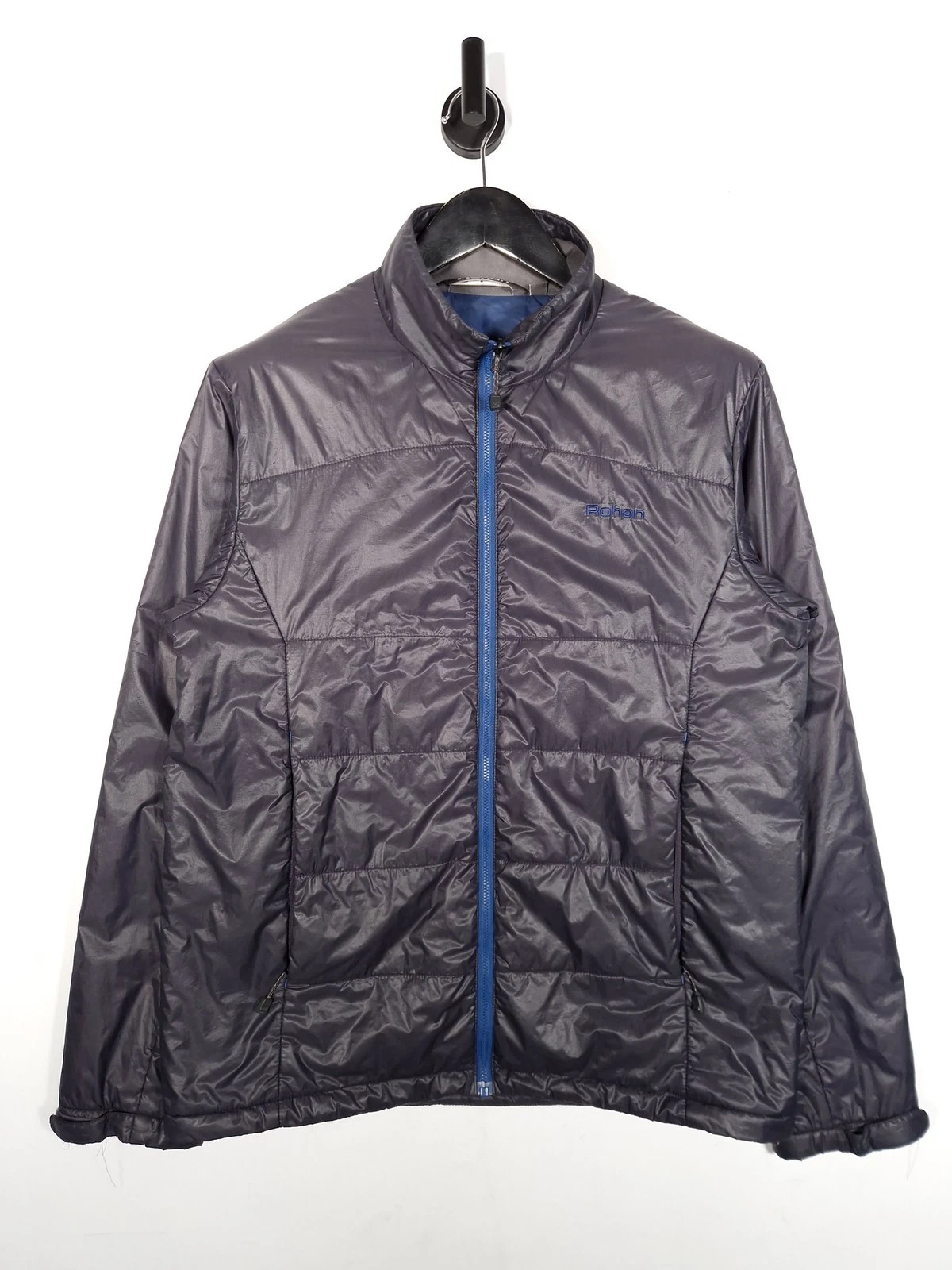 Rohan Icepack Jacket Size Small Men's Blue Polyester Insuloft Padded Windbreaker
