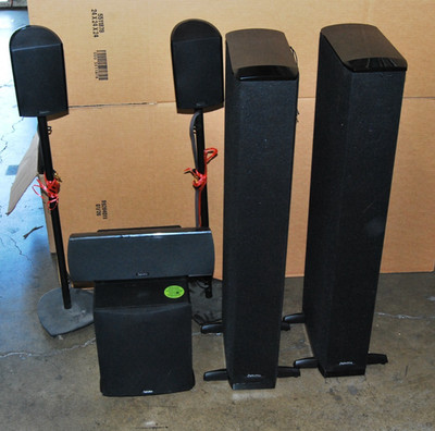 DEFINITIVE TECHNOLOGY SPEAKER SET PRO/MONITOR/SUB/CNTER 800/1000 BP-8020ST T8-WH