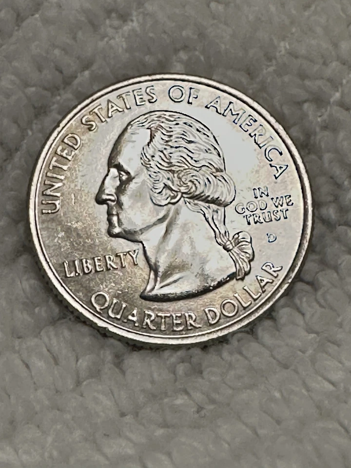 RARE Virginia 1788 Jamestown 2000 D Quarter - Image 2 of 4