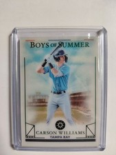 2024 Panini Boys Of Summer Carson Williams No.85 Green 5/5