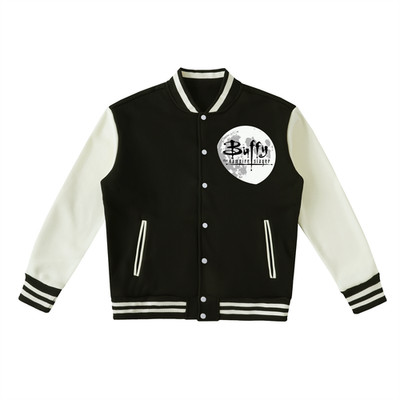 Vampire Slayer - Unisex Two-Tone Fleeced Varsity Jacket