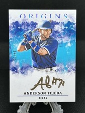 2021 Panini Chronicles Origins Anderson Tejeda RC Rookie Gold Ink AUTO /25