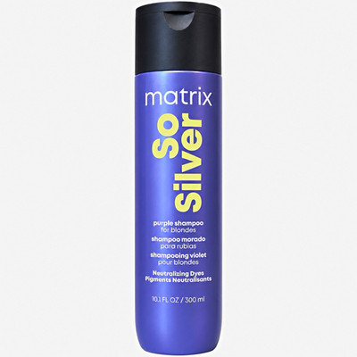 Matrix So Silver Purple Toning Shampoo for Blonde Hair 10.1 fl oz / 300 ml