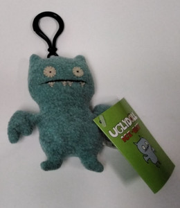 UGLYDOLL Ice-Bat 4.25" Plush Backpack Clip / Keychain