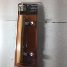 Prime-Line C-1034 Replacement Sliding Patio Oak Look Door Wood Pull Chrome