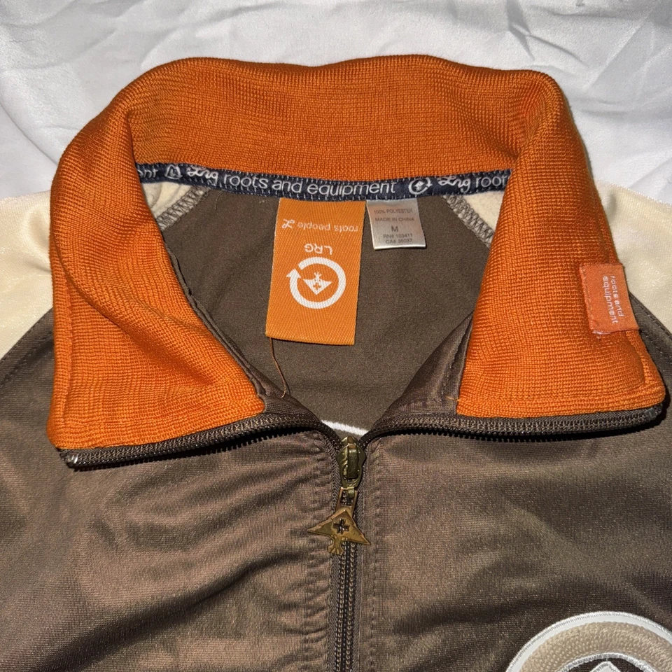 Куртка спортивная LRG Lifted Research Group на молнии бежевая мужская размер M - Изображение 2 из 4