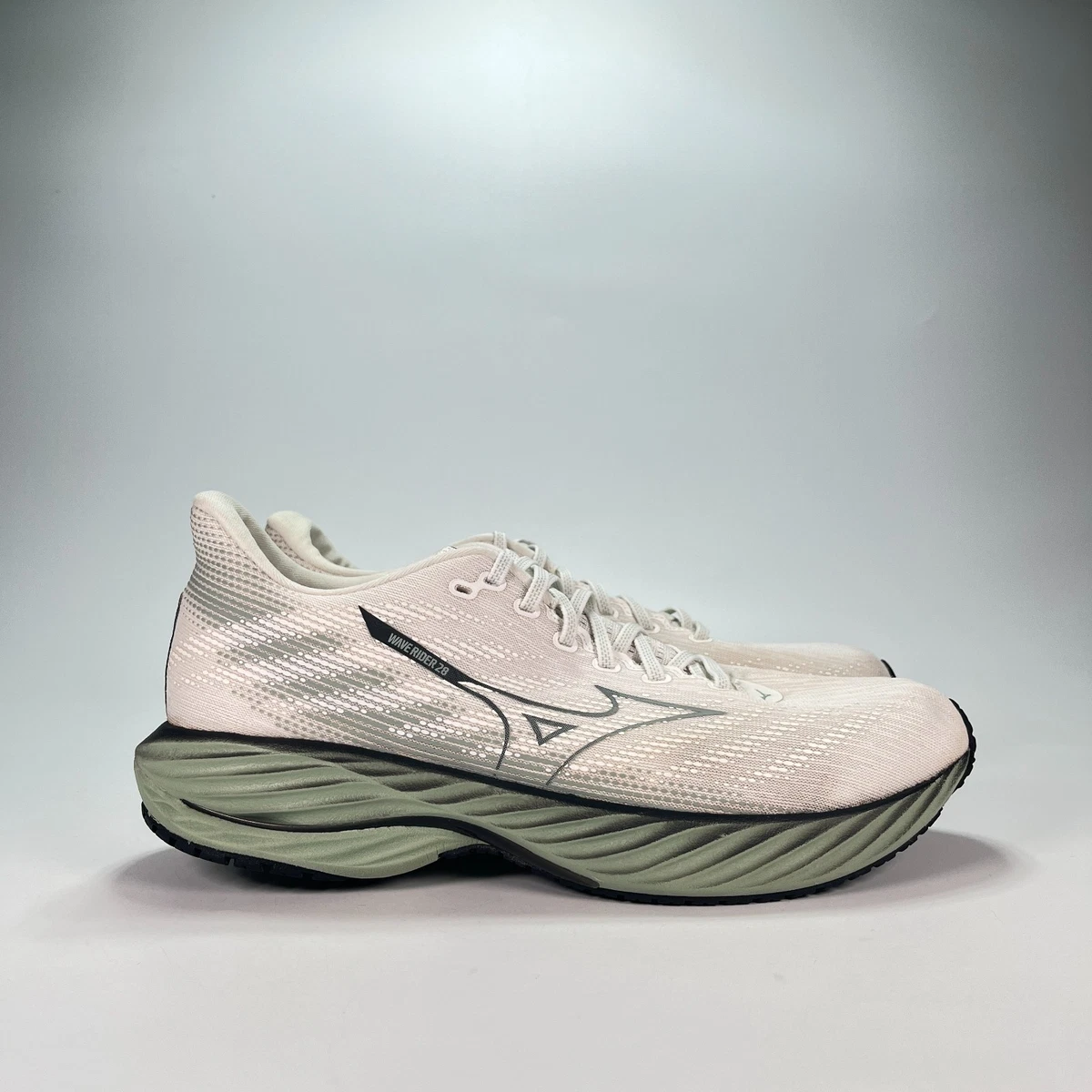 Men 7.5 Mizuno Wave Rider 24 Waveknit Running Shoes Walking J1GC207516 Mizuno Wave Rider Sneakers for Men for Sale - Shop Men main image 3