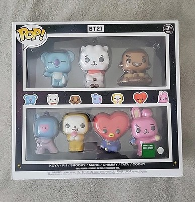 Funko Pop BT21 / 7 pack Set Exclusive Barnes & Noble Edition New