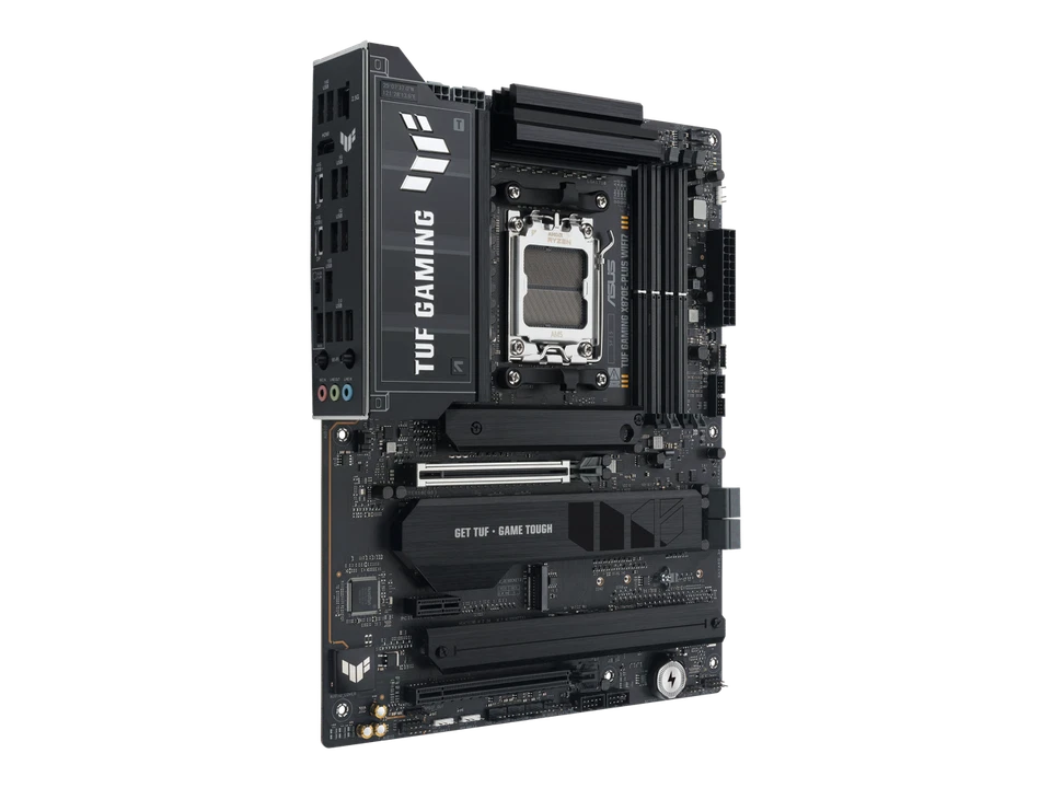 ASUS TUF GAMING X870E-PLUS WIFI7 AMD X870E ATX Motherboard with 16+2+1 80A Power - Image 3 of 4