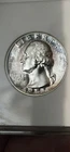 1951 PR  Anacs Soap BOX Slab, Washington Quarter, 25c BU,Toned  Read Discription