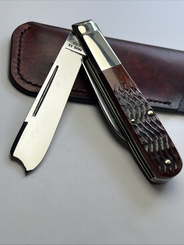 Case Double Xx Razor Case XX Razor Beautiful Red Bone 1972 *MINT* | eBay