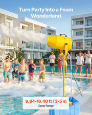 Foam Party Machine Foam Cannon 74QT Tank 9.8 16.4ft Spray Distance