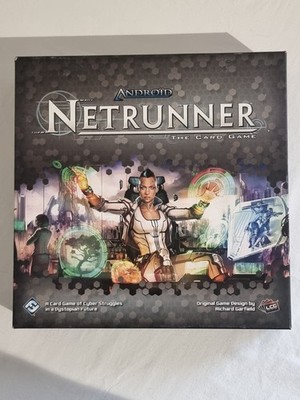 Android Netrunner Revised Core Set, 2017, Fantasy Flight Games, Complete
