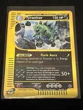 Tyranitar 066/165 Expedition Base Set Reverse Holo Rare Pokemon TCG Nintendo Mp-