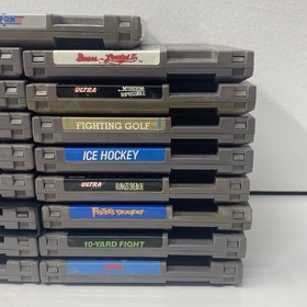 NES Game Lot of 17 VINTAGE Nintendo Entertainment System Original UNTESTED