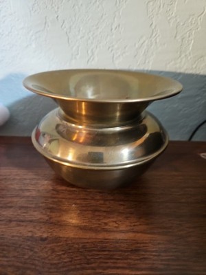 SMALL BRASS? SPITTOON ASHTRAY.