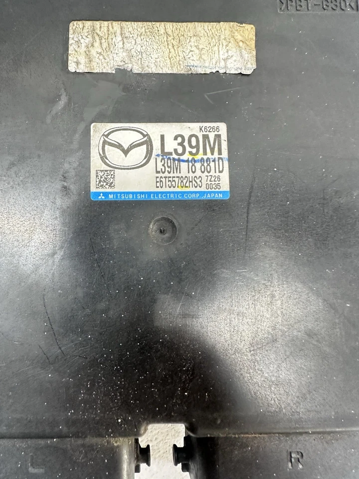 2008 Mazda Cx7 CX-7 L39M 18 881D Mazda ECM computador ECU PCM B6 - Imagem 2 de 4