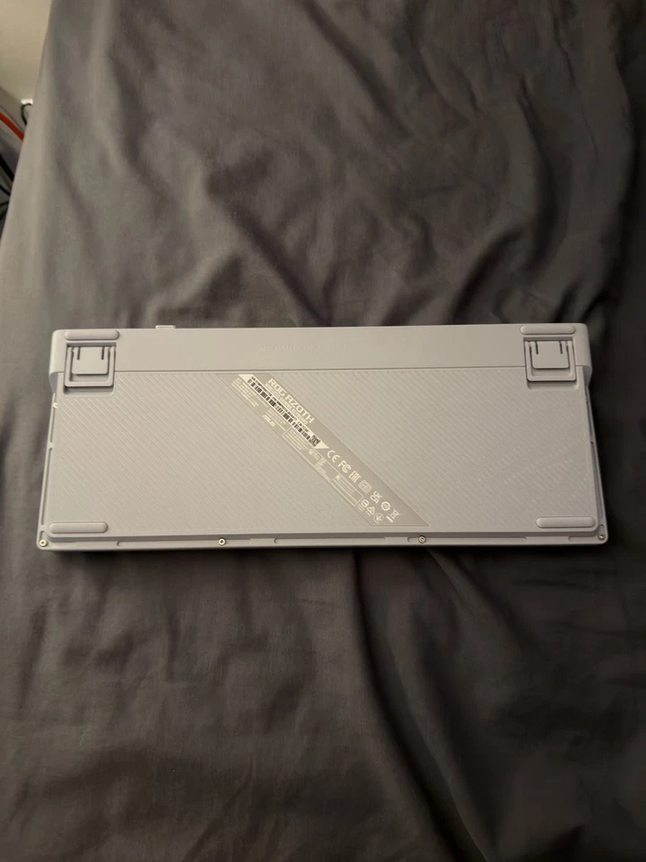 ASUS ROG Azoth 75 Wireless DIY Custom RGB Gaming Keyboard, White - Image 2 of 2