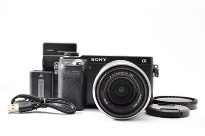 Sony Alpha NEX-6 16.1MP Spiegellose Kamera Objektiv Kit WiFi EVF Getestet...