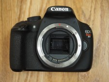 Canon EOS Rebel T5 18.0MP Digital SLR Camera Body Only For Parts or Repair 