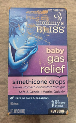 Mommys Bliss Gas Relief Drops Bottle, Simethicone Drops for Infants, Relieves