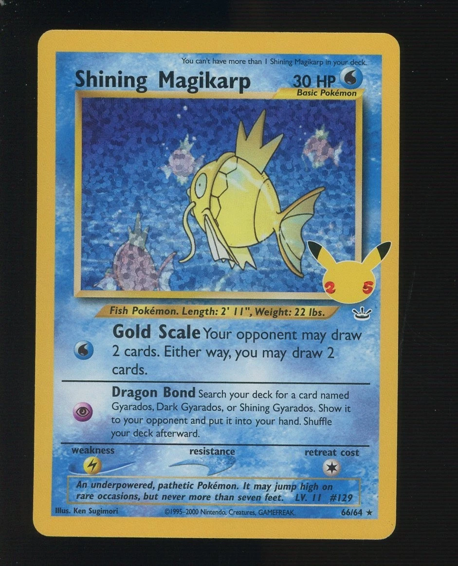 Shining Magikarp Pokémon TCG Cards for sale | eBay