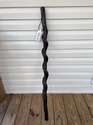 VineTwisted Wooden Walking Stick 45 Inches Long 