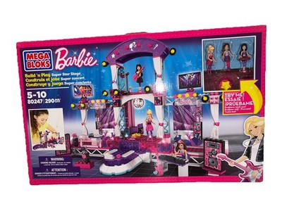 Mega Bloks Barbie Build n Play Super Star Stage 80247 Bühne Sängerinnen