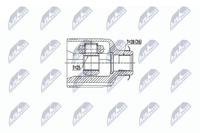 Nty Gelenksatz, Antriebswelle NPW-KA-341 FüR Hyundai Kia