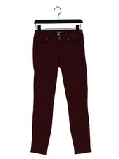 Paige Women's Jeans W 27 in Red Rayon with Cotton, Polyester, Spandex Skinny