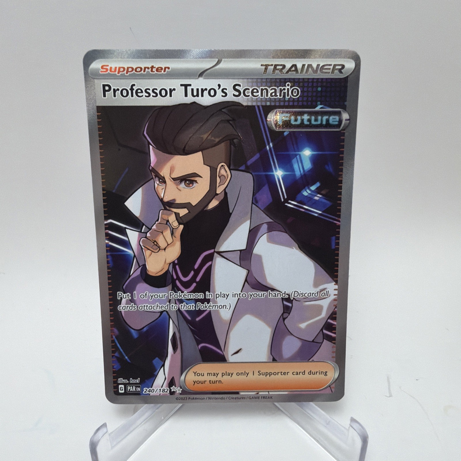 Professor Turo's Scenario - SV04: Paradox Rift Ultra Rare PAR 240/182