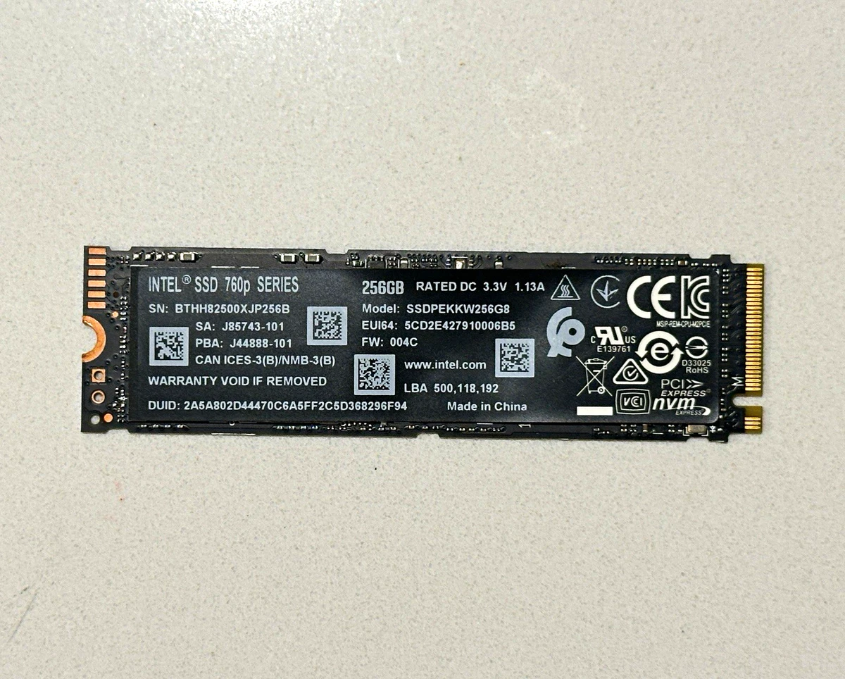 Intel M.2 Interface 256 GB Solid State Drives for sale | eBay
