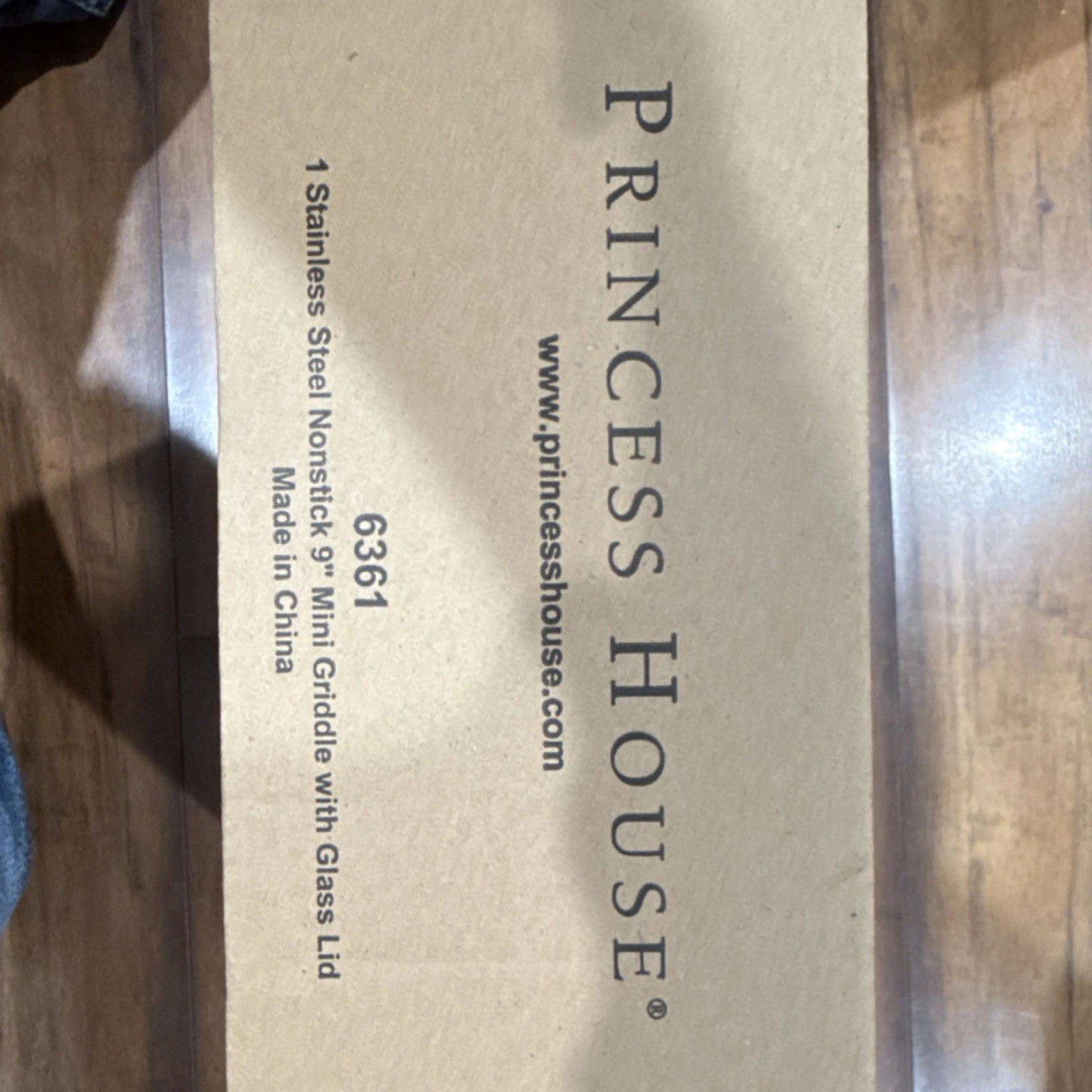 Princess House 6361 Stainless Steel Nonstick 9" Mini Griddle with Glass Lid
Opens in a new window or