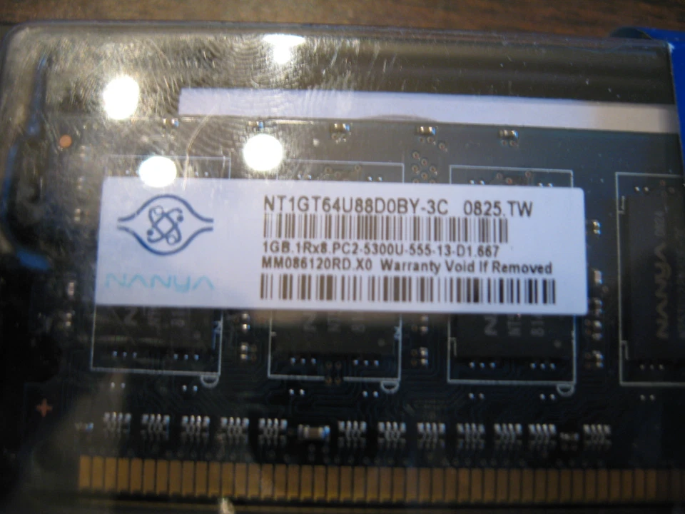 DELL Certified SNPU8622C/1G DDR2 DIMM 667Mhz Desktop Memory RAM PC2-5300 NEW  - Image 4 of 4